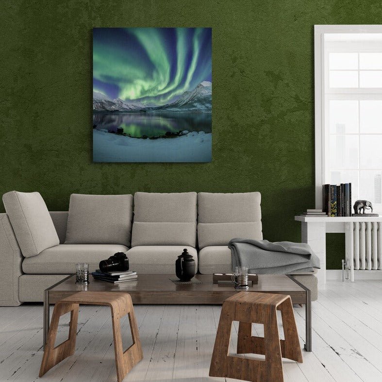 Tablou canvas - Aurora boreala - Cameradevis.ro