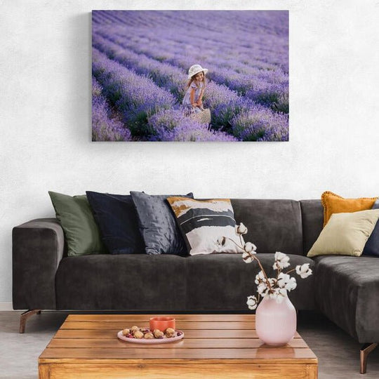 Tablou Canvas - Camp cu lavanda Franta - Cameradevis.ro