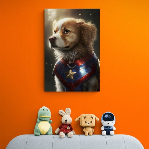 Tablou canvas - Captain dog - Cameradevis.ro