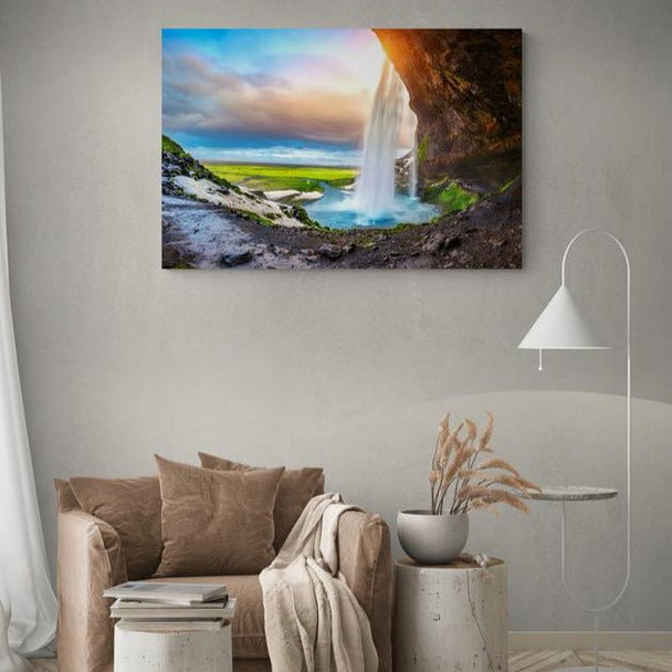 Tablou canvas - Cascada - Cameradevis.ro