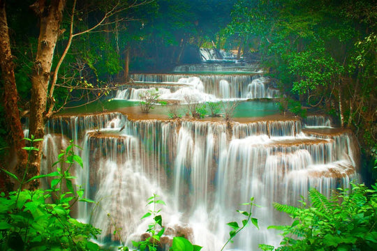 Tablou canvas - Cascada Huai Mae Khamin - Cameradevis.ro