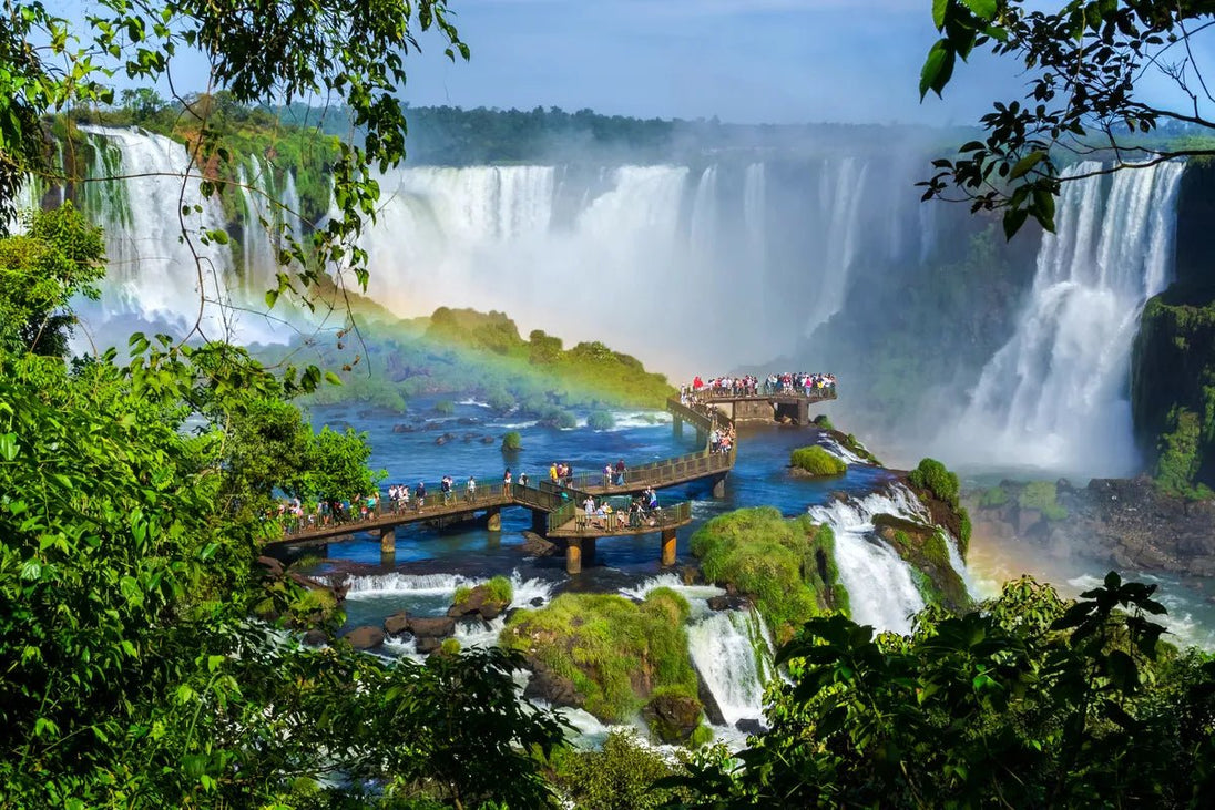 Tablou canvas - Cascadele de pe Iguazú - Cameradevis.ro