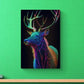 Tablou canvas - Cerbul colorat - Cameradevis.ro
