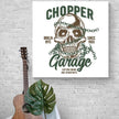 Tablou canvas - Chopper Garage.