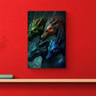 Tablou canvas - Colorful dragons - Cameradevis.ro