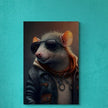 Tablou canvas - Cool rat - Cameradevis.ro