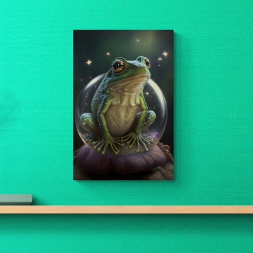 Tablou canvas - Cute frog - Cameradevis.ro