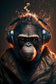 Tablou canvas - Dj monkey - Cameradevis.ro