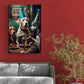 Tablou canvas - Dog party - Cameradevis.ro
