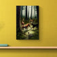 Tablou canvas - Dogs in the forest - Cameradevis.ro