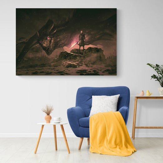 Tablou canvas - Dragon - Cameradevis.ro