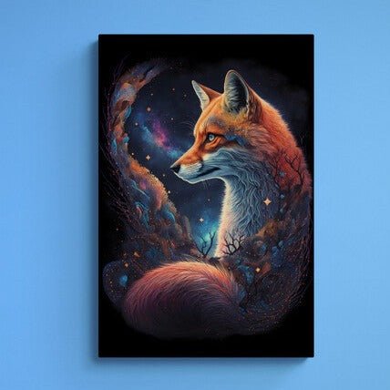 Tablou canvas - Fantasy fox - Cameradevis.ro