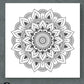 Tablou Canvas - Floare geometrica - Cameradevis.ro