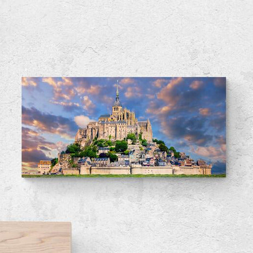 Tablou Canvas - Muntele Saint Michel Franta - Cameradevis.ro