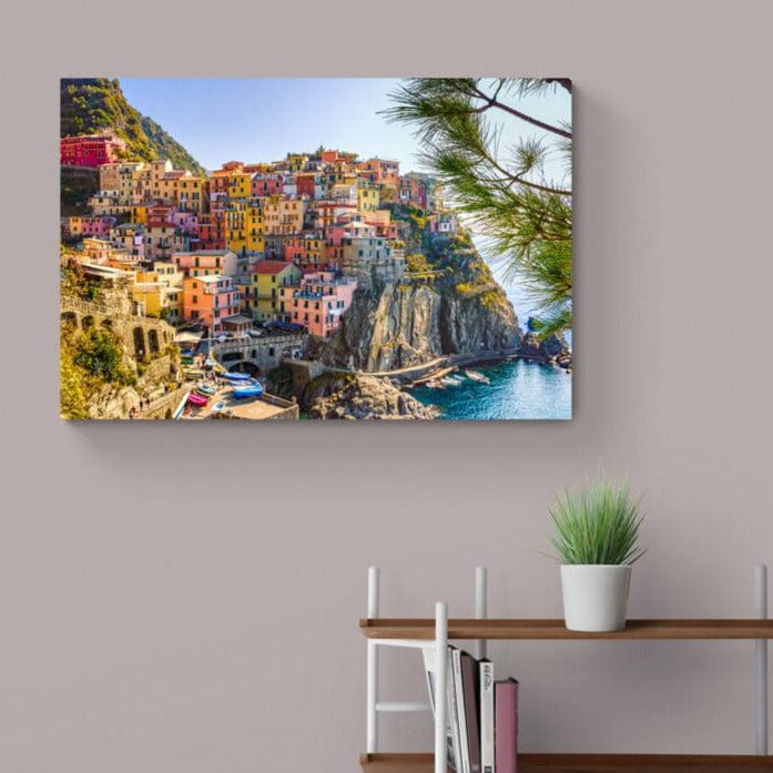 Tablou Canvas - Vedere Terre Cinque Italia - Cameradevis.ro
