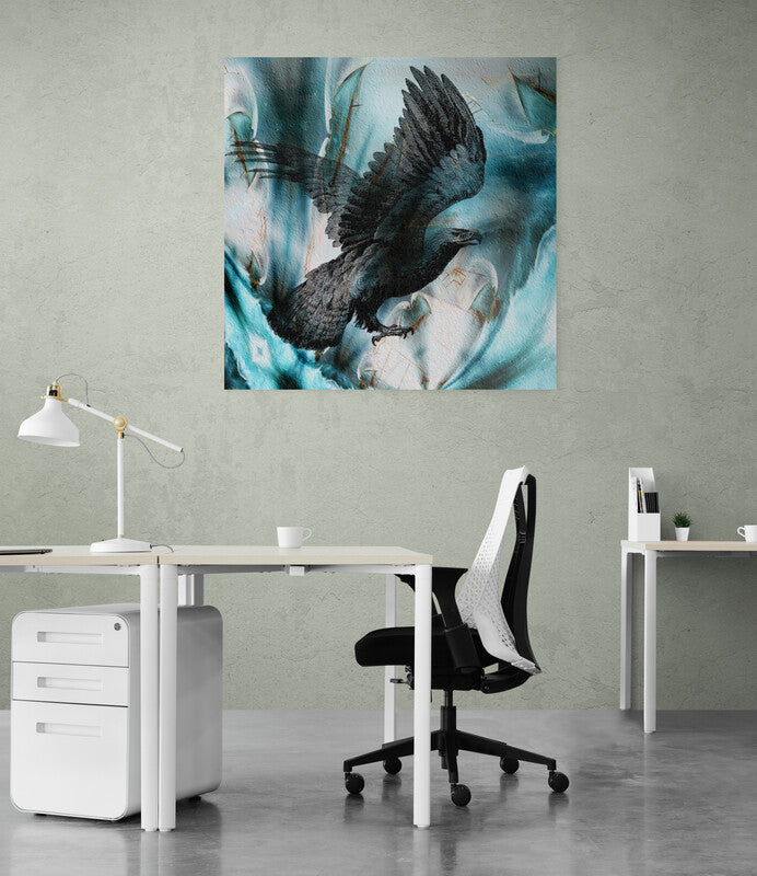 Tablou canvas - Vultur stilizat