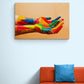 Tablou canvas - Maini colorate - Cameradevis.ro Cameradevis.ro