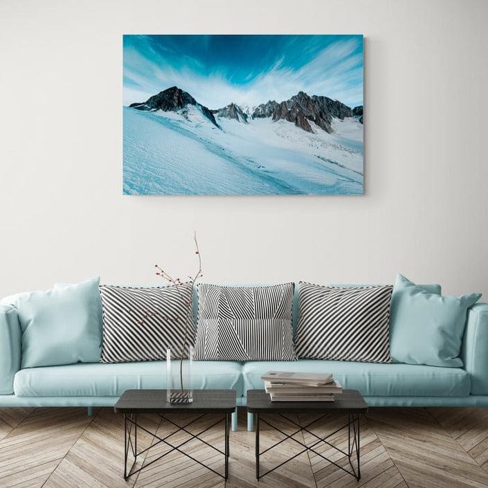 Tablou canvas - Varf montan inzapezit 3 - Zibo.ro