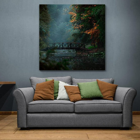 Tablou canvas romanesc - ~Schimb de anotimpuri~ Parcul Dentrologic Simeria-jud.Hunedoara - Cameradevis.ro