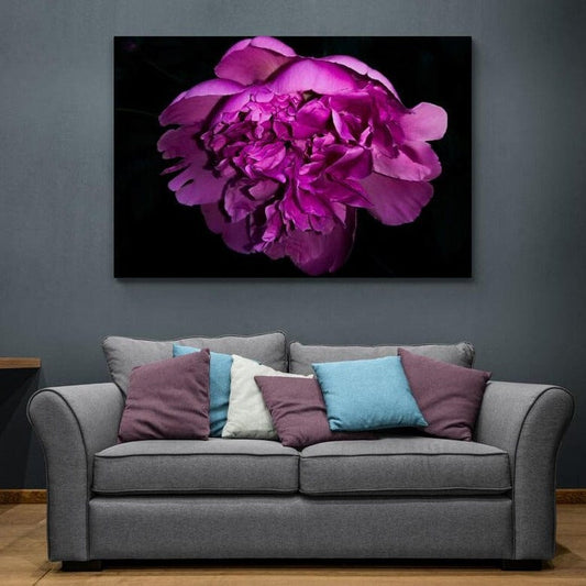 Tablou canvas romanesc - Bujor - Cameradevis.ro