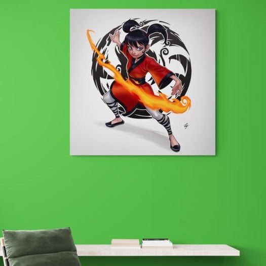 Tablou canvas - Kung Fu - Cameradevis.ro Cameradevis.ro