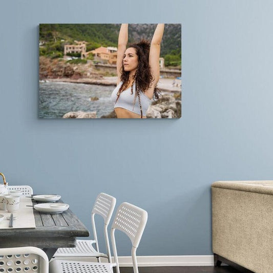 Tablou Canvas - Yoga pe malul marii - Zibo.ro