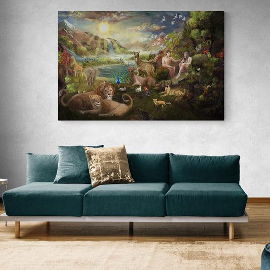 Tablou Canvas - Gradina Eden - Cameradevis.ro Cameradevis.ro