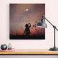 Tablou Canvas -Copil in noapte - Cameradevis.ro