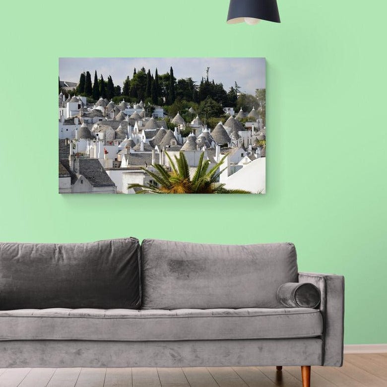 Tablou Canvas - Pouilles Trulli Alberobello Italia - Cameradevis.ro
