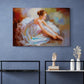 Tablou canvas - Mica balerina - Cameradevis.ro Cameradevis.ro