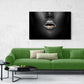 Tablou canvas - Picatura de aur pe buze - Cameradevis.ro Cameradevis.ro