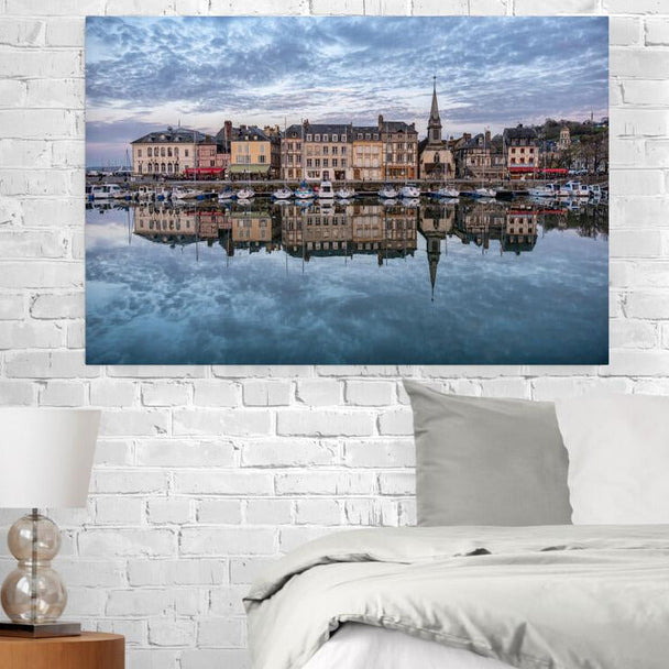 Tablou Canvas - Vedere port Honfleur Franta - Cameradevis.ro