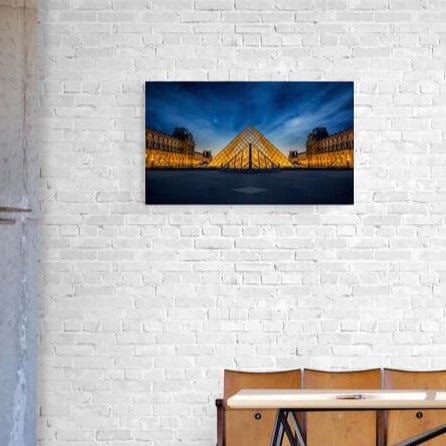 Tablou Canvas - Vedere panoramic Louvre Paris - Cameradevis.ro