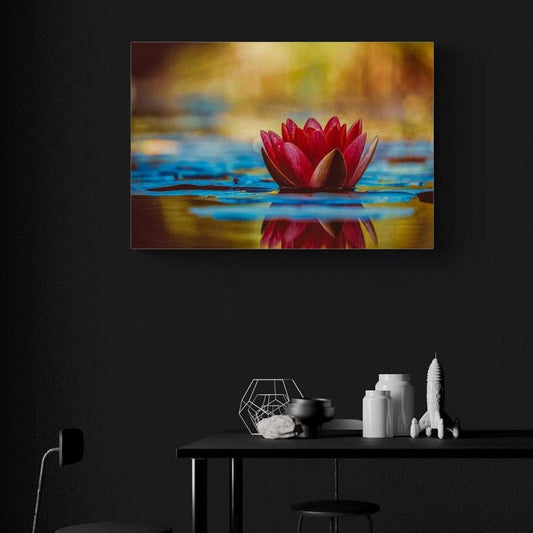 Tablou canvas - Nufar rosu.