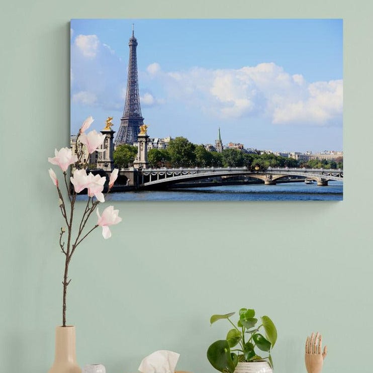 Tablou Canvas - Vedere Turnul Eiffel 2 - Cameradevis.ro